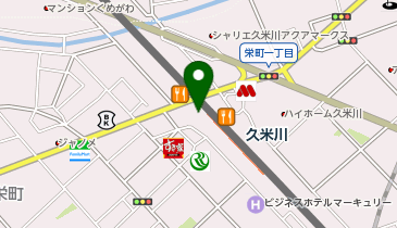 【傘シェアリング】 西武新宿線 久米川駅 南口の地図画像