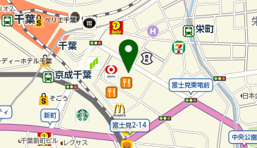 【傘シェアリング】 塚本總業 千葉支社の地図画像