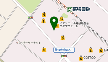 【傘シェアリング】 イオンモール幕張新都心 ファミリーモールの地図画像