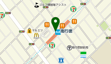 【傘シェアリング】 東京メトロ 東西線 南行徳駅 (改札内)の地図画像