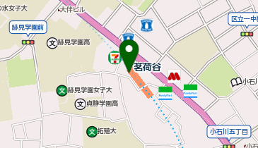 【傘シェアリング】 東京メトロ 丸ノ内線 茗荷谷駅 小向四丁目方面改札の地図画像