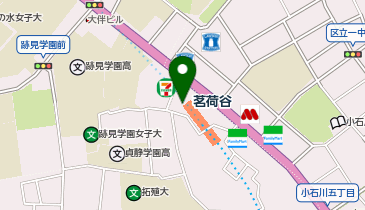 【傘シェアリング】 東京メトロ 丸ノ内線 茗荷谷駅 (改札内)の地図画像