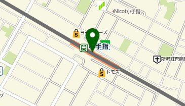 【傘シェアリング】 西武池袋線 小手指駅 北口の地図画像