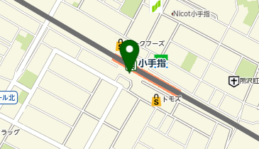 【傘シェアリング】 西武池袋線 小手指駅 南口の地図画像