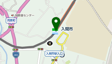 【傘シェアリング】 西武池袋線 入間市駅 (改札内)の地図画像