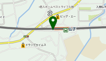 【傘シェアリング】 西武池袋線 仏子駅 南口の地図画像