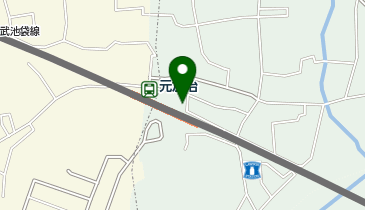 【傘シェアリング】 西武池袋線 元加治駅の地図画像