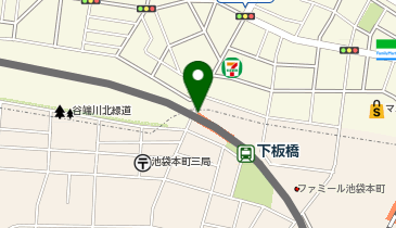 【傘シェアリング】 東武東上線 下板橋駅 北口の地図画像