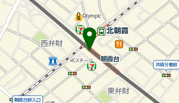 【傘シェアリング】 東武東上線 朝霞台駅 (改札内)の地図画像