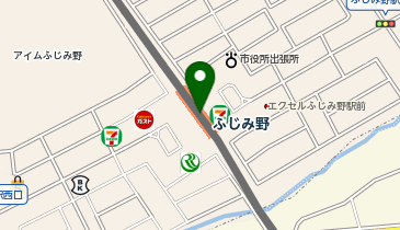 【傘シェアリング】 東武東上線 ふじみ野駅 改札付近の地図画像