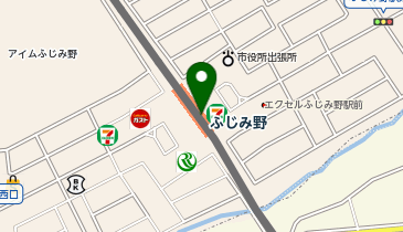 【傘シェアリング】 東武東上線 ふじみ野駅 東口の地図画像