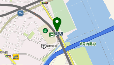 【傘シェアリング】 東武スカイツリーライン 堀切駅 東改札口の地図画像