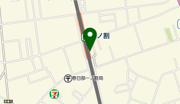 【傘シェアリング】 東武スカイツリーライン 一ノ割駅 (改札内)の地図画像