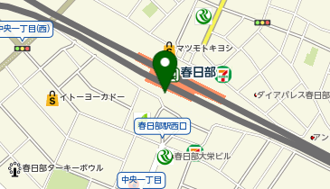 【傘シェアリング】 東武スカイツリーライン 春日部駅 西口 (改札内)の地図画像