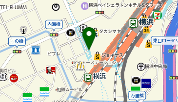 【傘シェアリング】 相鉄本線 横浜駅 1階 精算機付近 (改札内)の地図画像