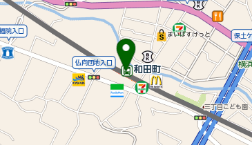 【傘シェアリング】 相鉄本線 和田町駅 北口の地図画像