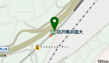 【傘シェアリング】 相鉄新横浜線 羽沢横浜国大駅の地図画像