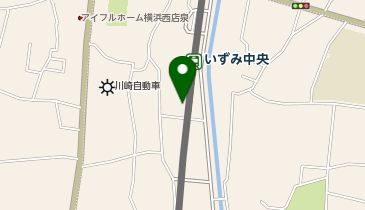 【傘シェアリング】 相鉄いずみ野線 いずみ中央駅 南口の地図画像
