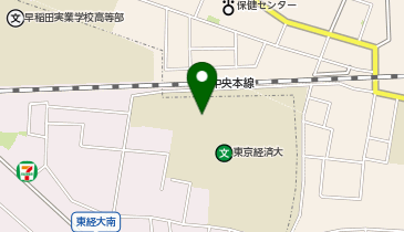 【傘シェアリング】 東京経済大学 国分寺キャンパス 葵陵会館の地図画像
