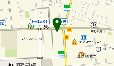 【傘シェアリング】 丸井グループ本社 風除室の地図画像