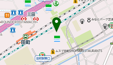 【傘シェアリング】 Msb Tamachi 田町ステーションタワーNの地図画像