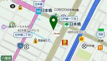 【傘シェアリング】 L.Biz 日本橋の地図画像