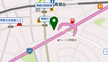 【傘シェアリング】 青葉台フォーラム 入口付近の地図画像