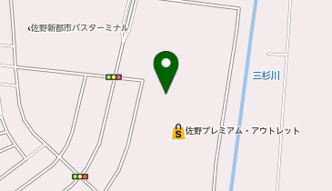 【傘シェアリング】 佐野プレミアム・アウトレット 900区Dunhill横の地図画像