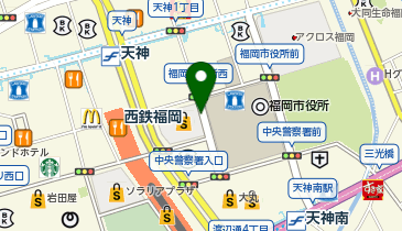 【傘シェアリング】 イムズ 市庁舎側入口の地図画像