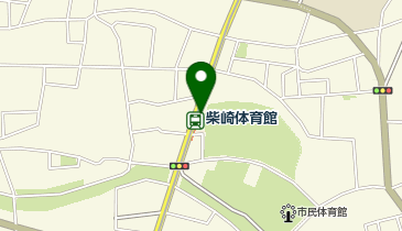 【傘シェアリング】 多摩都市モノレール 柴崎体育館駅の地図画像