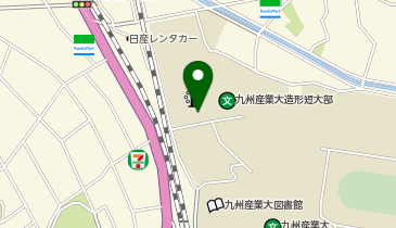 【傘シェアリング】 九州産業大学 芸術学部棟の地図画像