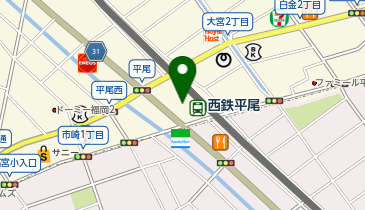 【傘シェアリング】 ほけんショップ LIFE BOX 平尾店の地図画像