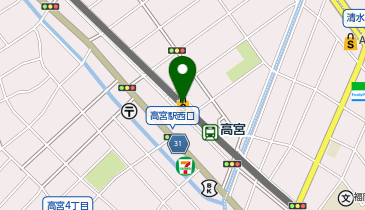 【傘シェアリング】 珈琲ハウス シスコの地図画像