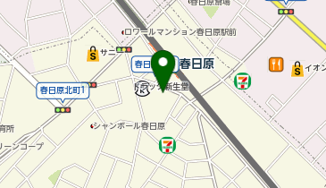 【傘シェアリング】 うつわギャラリー卓の地図画像