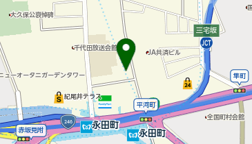 【傘シェアリング】 Nagatacho GRiD (2F BASE)の地図画像