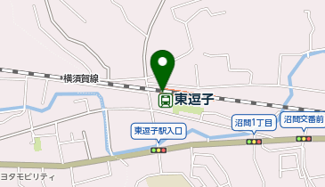 【傘シェアリング】 横須賀線 東逗子駅 (改札内)の地図画像