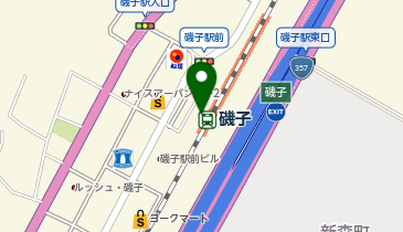 【傘シェアリング】 根岸線 磯子駅 西口 (右)の地図画像