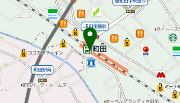 【傘シェアリング】 横浜線 町田駅 (改札内)の地図画像