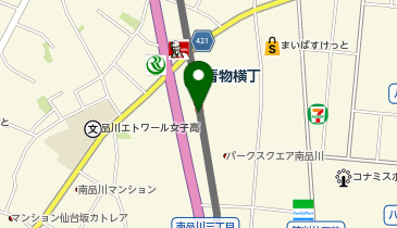 【傘シェアリング】 京急本線 青物横丁駅の地図画像