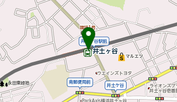 【傘シェアリング】 京急本線 井土ヶ谷駅の地図画像