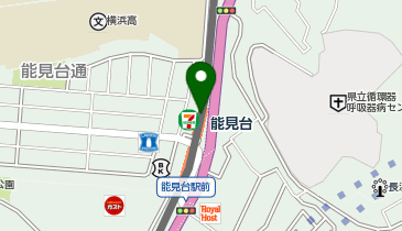 【傘シェアリング】 京急本線 能見台駅の地図画像