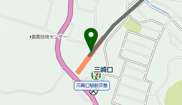 【傘シェアリング】 京急久里浜線 三崎口駅 (改札内)の地図画像