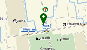 【傘シェアリング】 サガテレビの地図画像