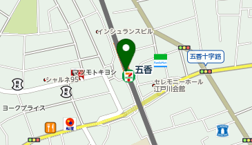 【傘シェアリング】 京成松戸線 五香駅 五香駅西口ビル方面の地図画像