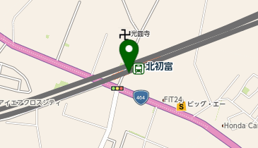 【傘シェアリング】 京成松戸線 北初富駅の地図画像