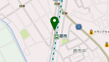 【傘シェアリング】 伊奈線 (ニューシャトル) 原市駅の地図画像