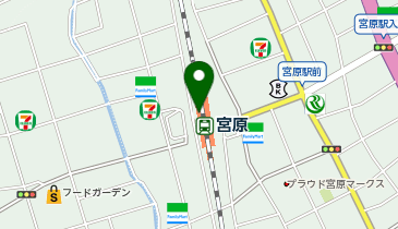 【傘シェアリング】 高崎線 宮原駅 (改札内)の地図画像