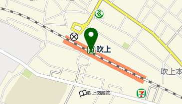 【傘シェアリング】 高崎線 吹上駅 (改札内)の地図画像