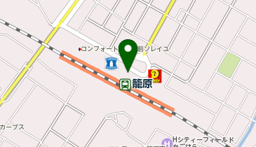 【傘シェアリング】 高崎線 籠原駅 券売機付近の地図画像