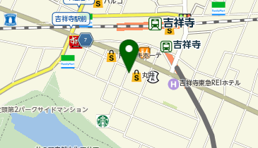 【傘シェアリング】 吉祥寺マルイの地図画像